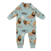 Pamuklu bebek tulumu (organik)